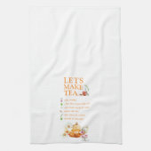 Familie Recept Tea Party Theedoek (Verticaal)