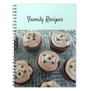 Familie Recepten Chocolade Cupcakes Notitieboek