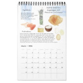Familie Recipe Heirloom Keepomwille | Waterverf Kalender (Mar 2026)