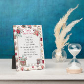 Familie Recipe Keepomwille Holiday Fotoplaat (Zijkant)