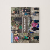 Familie reis foto collage puzzel (Verticaal)