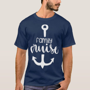 Familie Reizigerscheurboot Anchor Kinder volwassen T-shirt