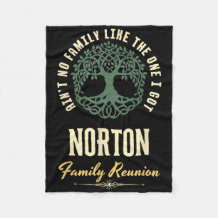 Familie Reünie 2025 Matching Design - Norton Fleece Deken