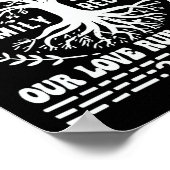 Familie Reünie 2025 Onze Wortels Gaan Diep Onze Li Poster (Hoek)