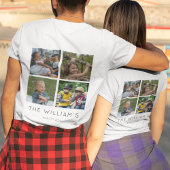 Familie reünie 5 foto t-shirt