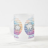 Familie Reünie Aangepaste Cruise Vakantie Matglas Koffiemok (Voorkant links)