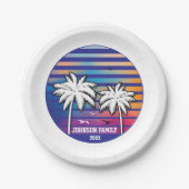 Familie Reünie Aangepaste Cruise Vakantie Papieren Bordje (Voorkant)