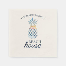 Familie Reünie Ananas Tropical Beach House Servet