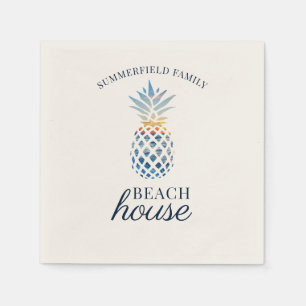 Familie Reünie Ananas Tropical Beach House Servet