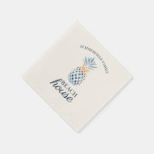 Familie Reünie Ananas Tropical Beach House Servet (Hoek)