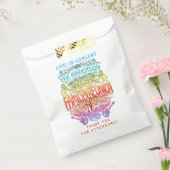 Familie Reünie Band Retro 70s Concert Bedankt v2 Bedankzakje (Gezegeld)