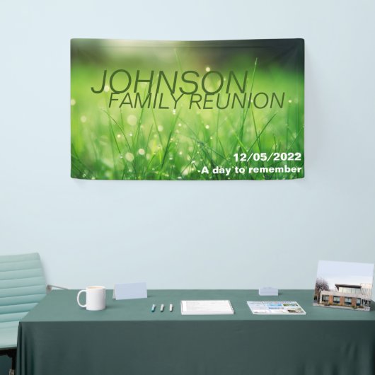 Familie Reünie banner (Beurs)