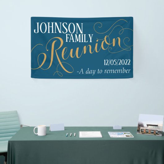 Familie Reünie banner (Beurs)