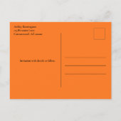 Familie reünie bewaart de Datum Moderne Kleurrijke Aankondigingskaart (Achterkant)