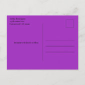 Familie reünie bewaart de Datum Moderne Kleurrijke Aankondigingskaart (Achterkant)