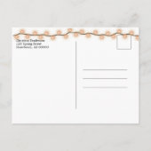 Familie reünie bewaart de datum waarop de Aspen-st Aankondigingskaart (Achterkant)