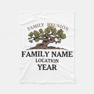 Familie reünie Blanket Fleece Deken
