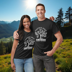 Familie reünie boom, naam en datum t-shirt
