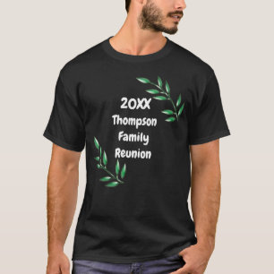 Familie reünie boomafdelingen bladeren keepomwille t-shirt