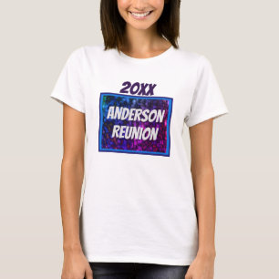 Familie reünie Bright Neon Gathering Keepomwille T-shirt