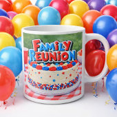 Familie Reünie Cake Mok