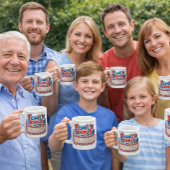 Familie Reünie Cake Mok