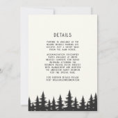 Familie Reünie Camping Reis Bos Bomen I Kaart (Achterkant)