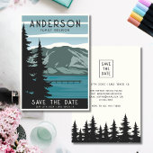  Familie Reünie Camping Trip Bos Bomen Save The Date