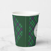 Familie Reünie Clan Duncan Tartan Schotse Plaid Op Papieren Bekers (Rechts)