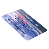 Familie Reünie Cruise Cabine Marker Ocean Sunset Magneet (Rechterzijde)