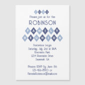 Familie Reünie Custom Party uitnodigingsmagneet (Voorkant)