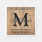 Familie reünie Decorations ideas Party Supplies Na Servet (Voorkant)