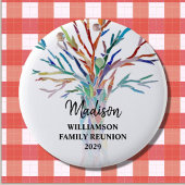 Familie reünie Familiestructuur Aangepaste naam La Ronde Button 5,7 Cm