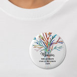 Familie reünie Familiestructuur Aangepaste naam La Ronde Button 5,7 Cm<br><div class="desc">Dit familiereünie Label is versierd met een kleurrijke mozaïekboom. Eenvoudig aan te passen met uw familienaam. Gebruik de optie Verdere wijzigingen aanpassen om de tekstgrootte, stijl of kleur te wijzigen als u dat wenst. Maakt een geweldig souvenir na het evenement. Omdat we ons eigen kunstwerk creëer, zal je dit exacte...</div>