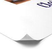 Familie Reünie foto aangepaste Sign In Party Board Poster (Hoek)