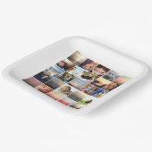 Familie reünie Foto Collage Keepomwille Papieren Bordje (Gebogen)