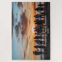 Familie Reünie Foto Personaliseer Naam