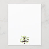 Familie Reünie Genealogie Boom Modern (Achterkant)