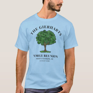 Familie Reünie Genealogie Boom Neven Samenkomen T-shirt