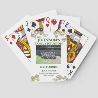 Familie Reünie Gift Speelkaarten