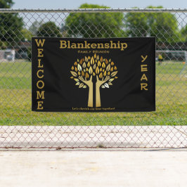 Familie reünie Hands Up Tree biedt aangepaste bann Spandoek