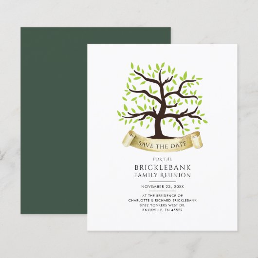 Familie Reünie Jaarlijkse neven krijgen samen fees (Voorkant / Achterkant)