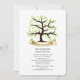 Familie Reünie Jaarlijkse Samenkomst Kaart