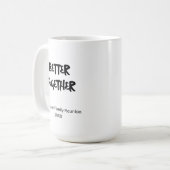 Familie reünie keramiek koffiemok (Voorkant links)