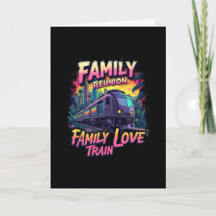 Familie Reünie Liefde Trein Team Vergadering Reis Kaart