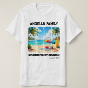 Familie Reünie Maatwerk - Zomer Familie Reünie T-shirt