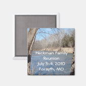 Familie reünie magneet-aanpassen magneet (Voorkant / Achterkant)