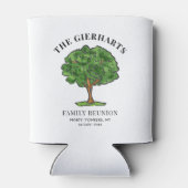 Familie reünie neven samenkomen blikjeskoeler (Achterkant)