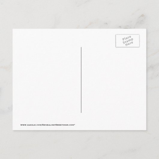 Familie Reünie of Feest Crème Roos Save the Date Aankondigingskaart (Achterkant)