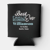 Familie reünie picknick monogram beste ooit blikjeskoeler (Voorkant)